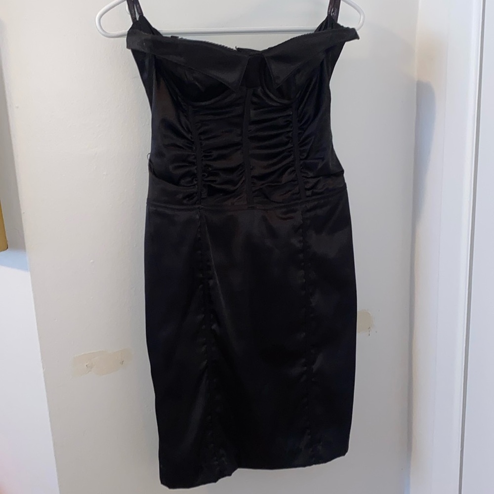 Foxy Jeans strapless dress